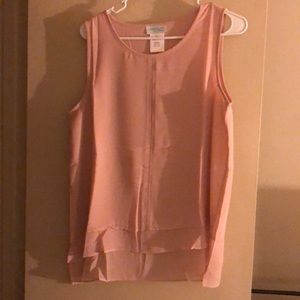 Layered look blouse